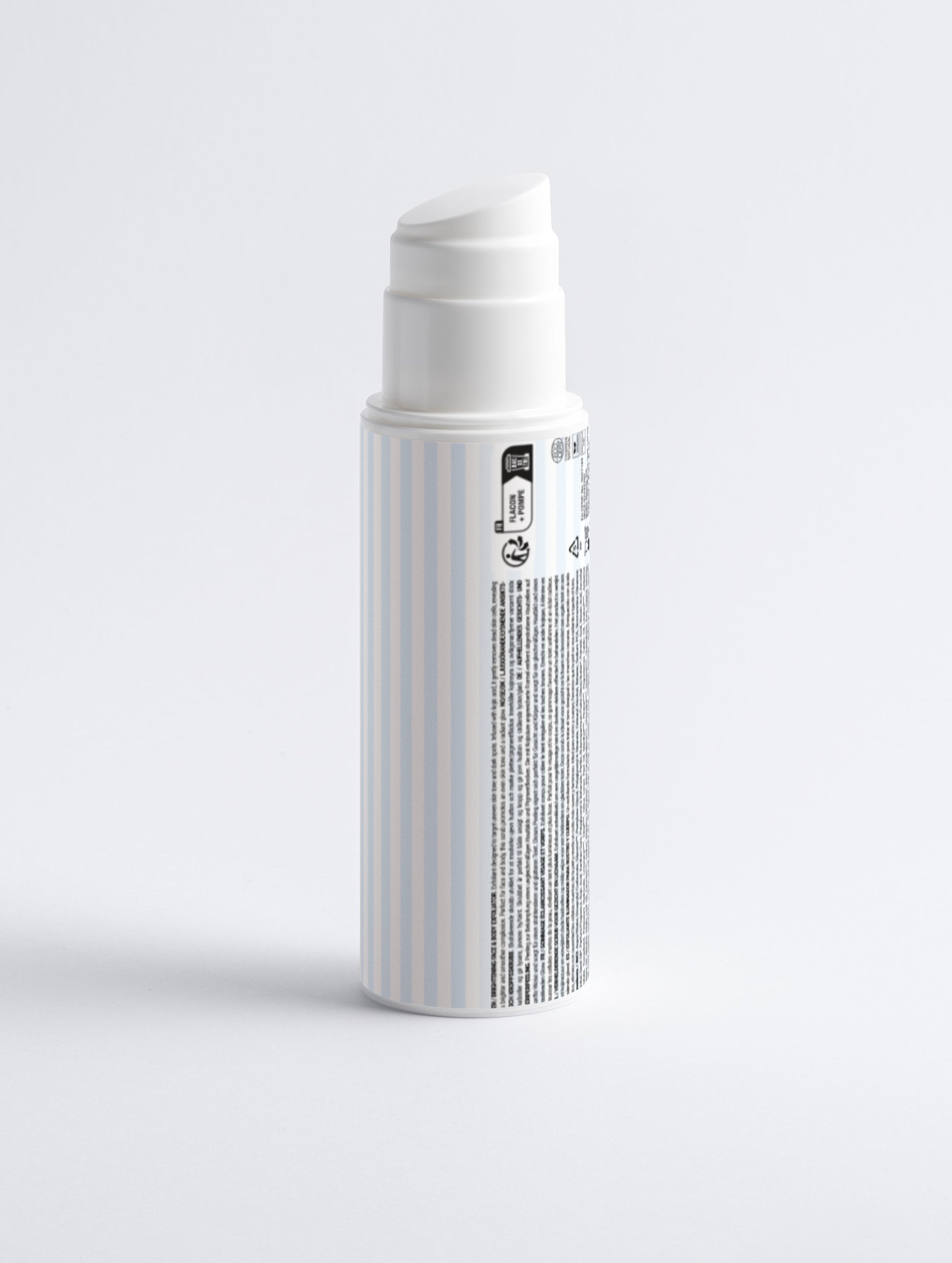 Selfnamed Brightening Face and Body Exfoliator with Kojic Acid, creamy texture and exfoliating particles visible in the image