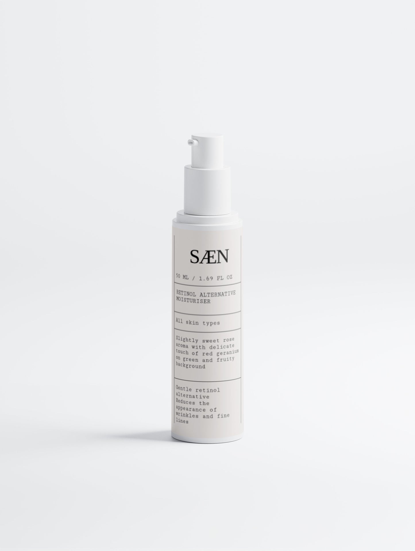 Selfnamed retinol alternative moisturizer in a sleek jar, showcasing a nourishing skincare product for smooth, hydrated skin.